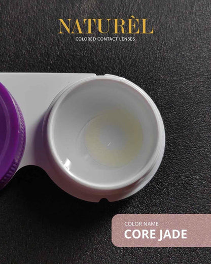 Naturel Lenses Core Jade - Enchanting Korean Lenses - Colored Contact Lenses - Naturel -- United Arab Emirates -- Pinky Cosmetics