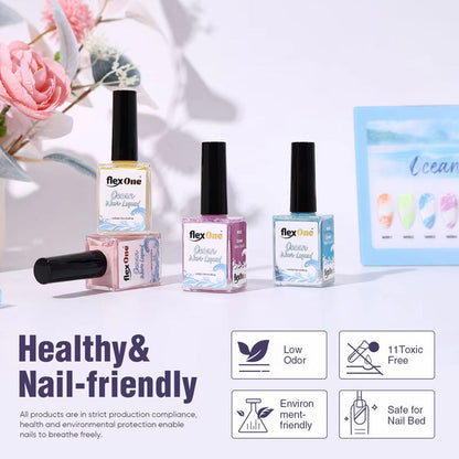 [NEW 2026] Set 12 Colors Wave Gel + free 2 Base Wave gel - Ocean wave gel