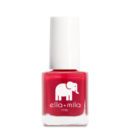 No Place Like Home shimmery ruby red nail polish bottle – ella+mila