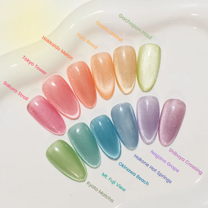Nail Thoughts Across Japan! 12pc Magnet Collection-Magnetic-Kokoist-Gel Essentialz