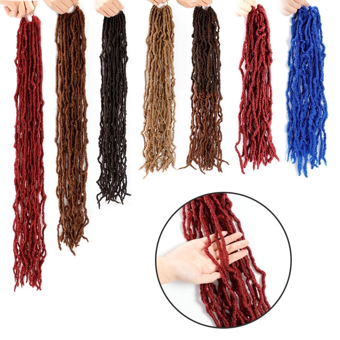 NU Locs Crochet Hair 24"