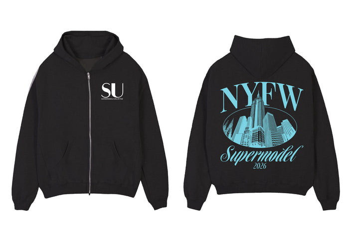NYFW Supermodel Cityscape Hoodie