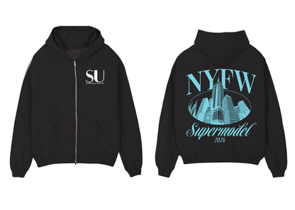 NYFW Supermodel Cityscape Hoodie