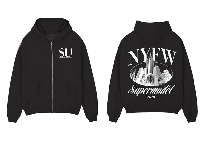 NYFW Supermodel Cityscape Hoodie