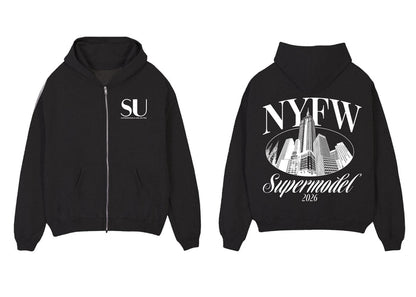 NYFW Supermodel Cityscape Hoodie