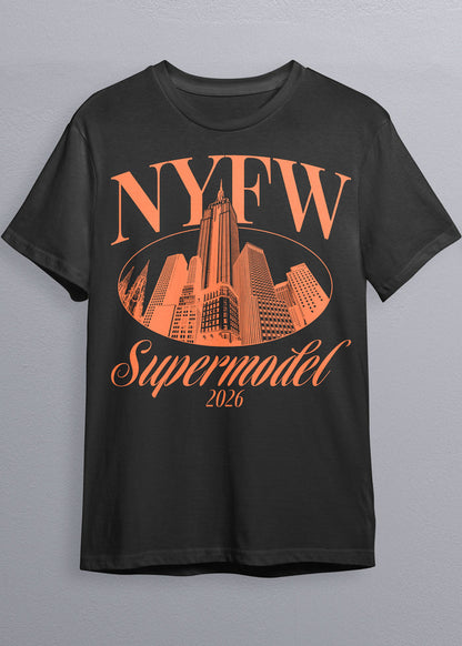 NYFW Supermodel Cityscape T-Shirt