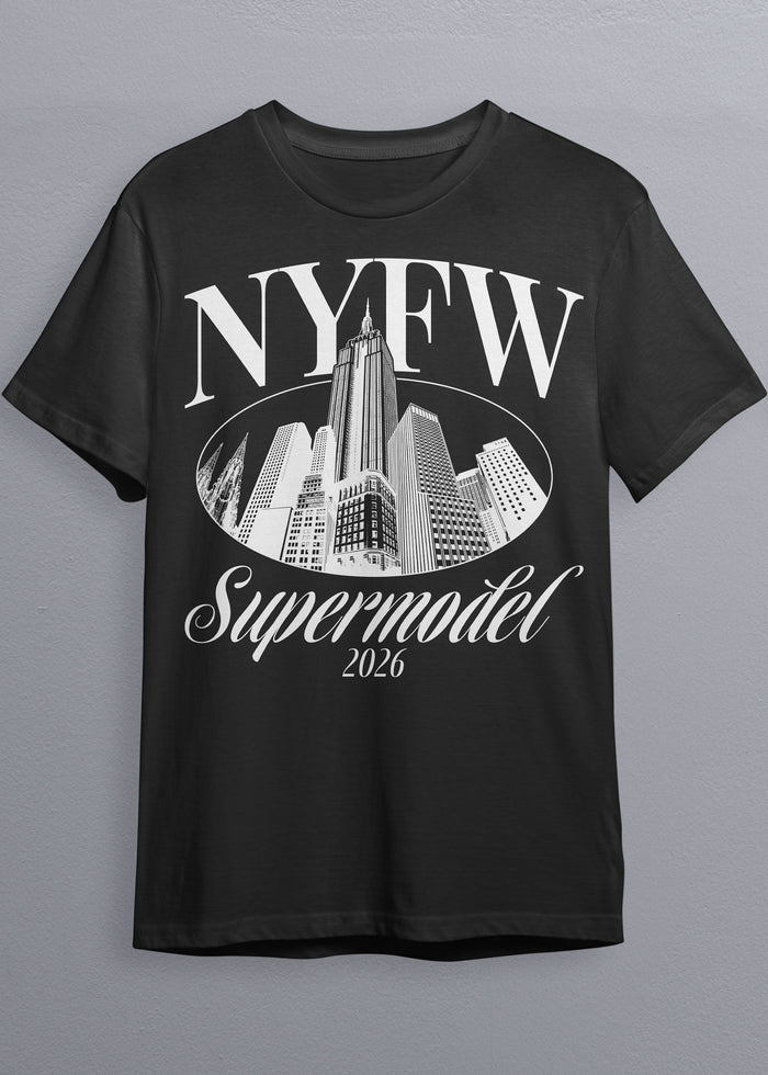 NYFW Supermodel Cityscape T-Shirt