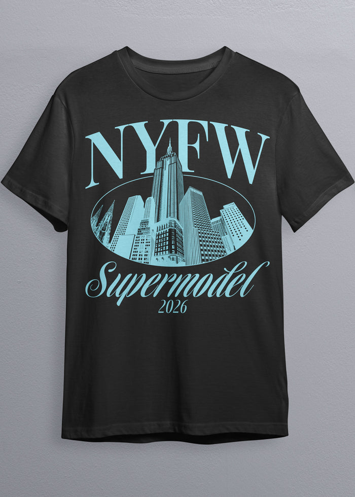 NYFW Supermodel Cityscape T-Shirt