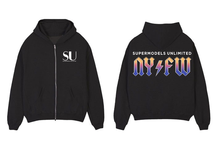 NYFW Supermodel Rock n Roll Hoodie
