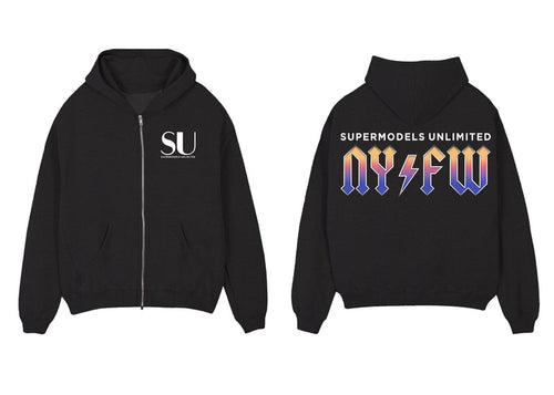 NYFW Supermodel Rock n Roll Hoodie