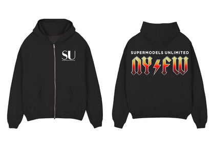 NYFW Supermodel Rock n Roll Hoodie