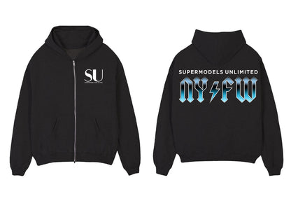 NYFW Supermodel Rock n Roll Hoodie