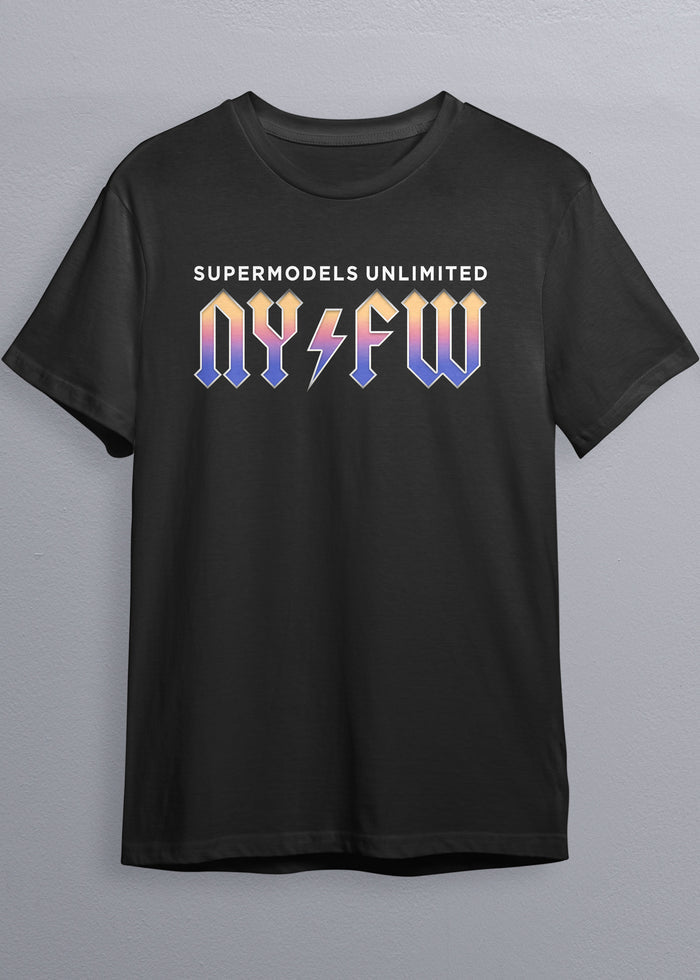NYFW Supermodel Rock n Roll T-Shirt