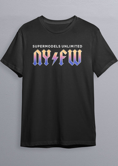 NYFW Supermodel Rock n Roll T-Shirt