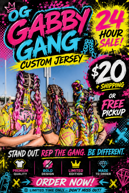 OG Gabby Gang Custom Jersey