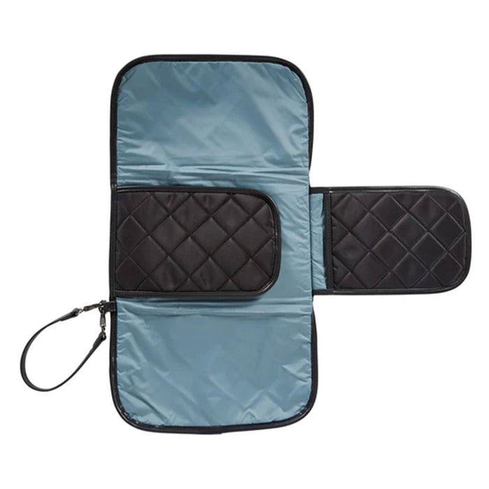 OiOi Nappy Clutch - Black Quilt