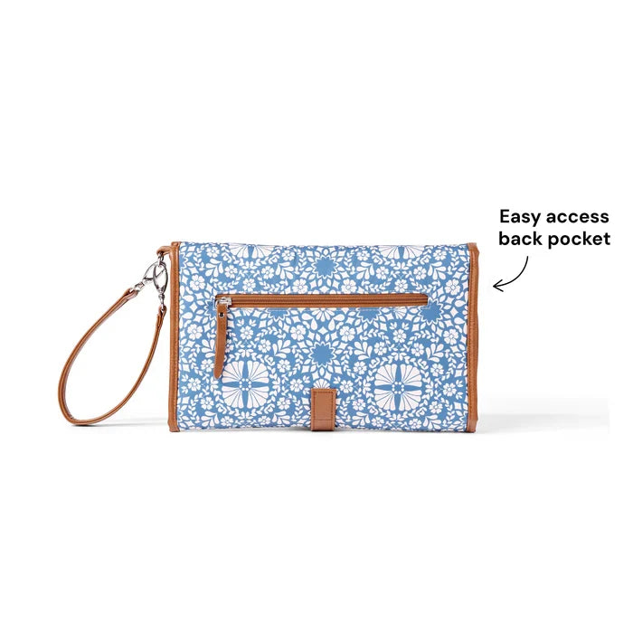 OiOi Nappy Clutch - Moroccan Tile