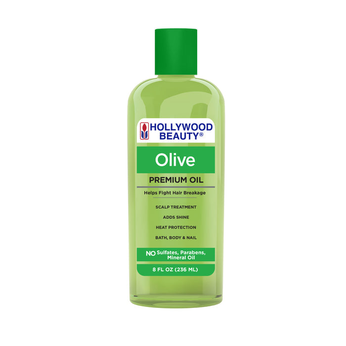 Olive Premium Oil for Hair, Scalp, Skin, and Nails - 8 fl oz