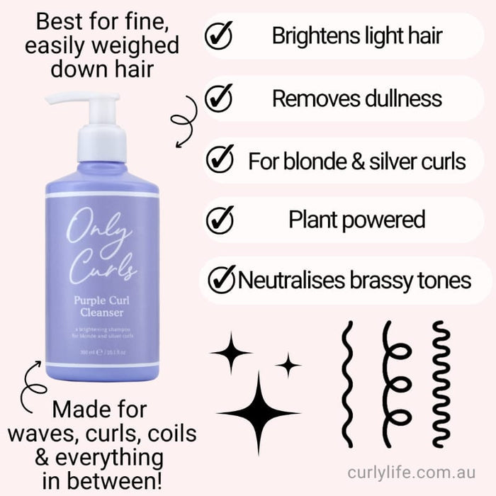 Only Curls Purple Curl Cleanser