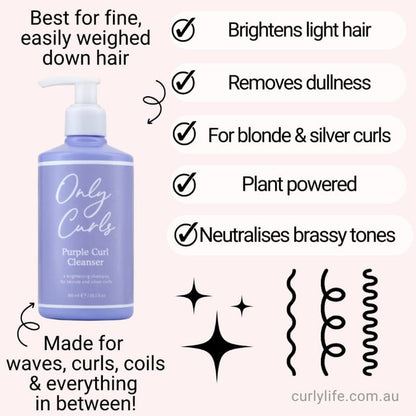 Only Curls Purple Curl Cleanser