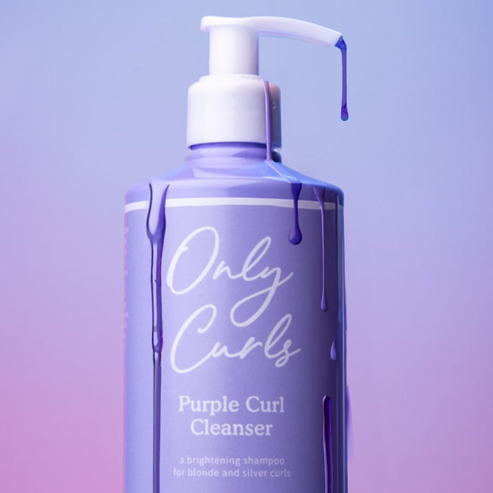 Only Curls Purple Curl Cleanser & Conditioner Duo