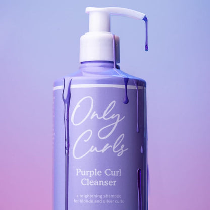 Only Curls Purple Curl Cleanser & Conditioner Duo