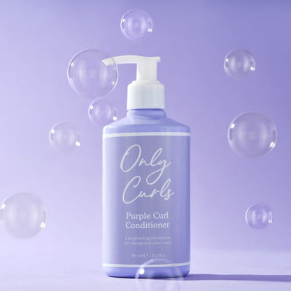 Only Curls Purple Curl Cleanser & Conditioner Duo