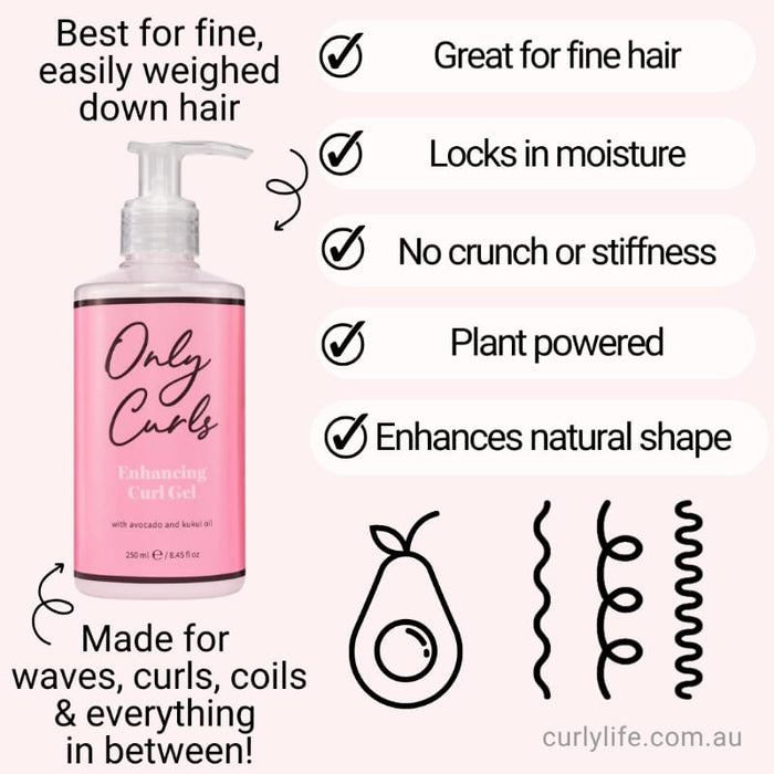 Only Curls Enhancing Curl Gel