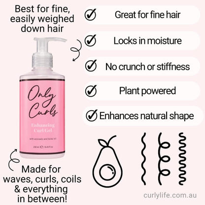 Only Curls Enhancing Curl Gel