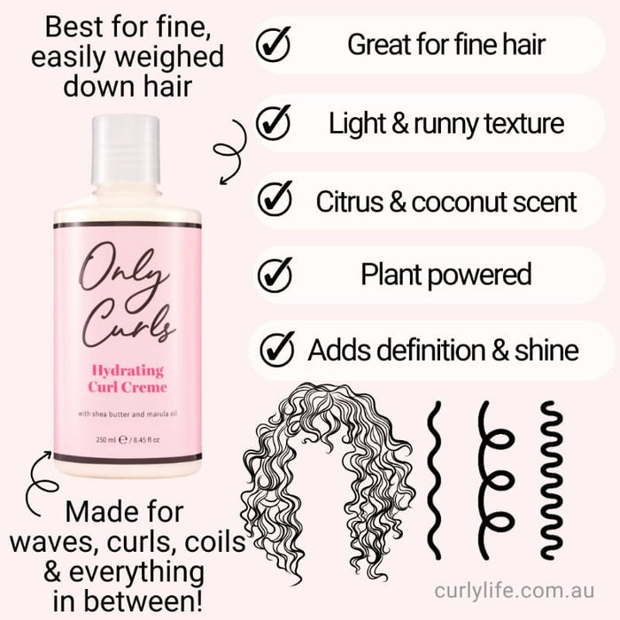 Only Curls Hydrating Curl Creme