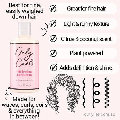 Only Curls Hydrating Curl Creme