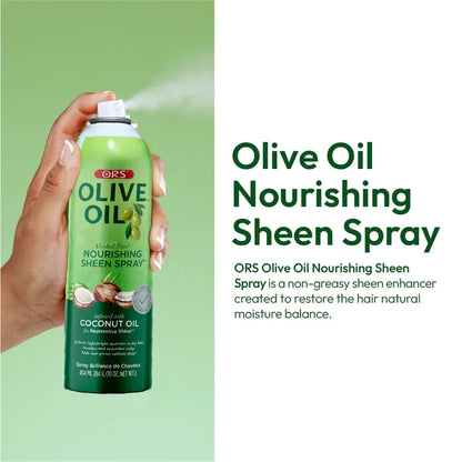 ORS Olive Oil Nourishing Coconut Sheen Spray (10 oz)