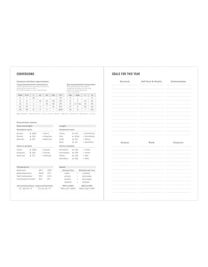 Letts of London Oslo A5 Week to View Planner 2026 - Multilanguage Tan 26-082334 #color_tan