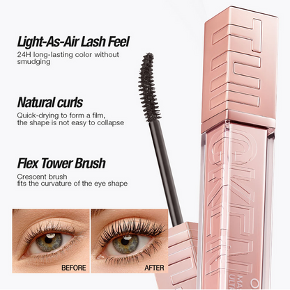 O.TWO.O HAUTE ULTRA THICK AND CURLING MASCARA