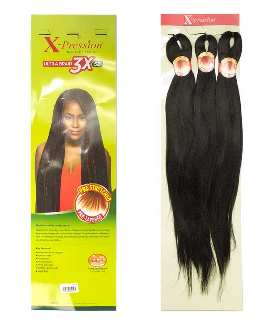 Outre Expression 3X Pre-Stretched Braiding Hair 52"
