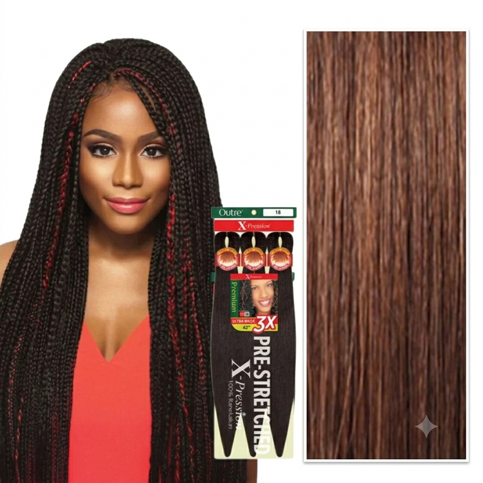 Outre Xpression 3X Ultra Braid Pre-Stretched 42"