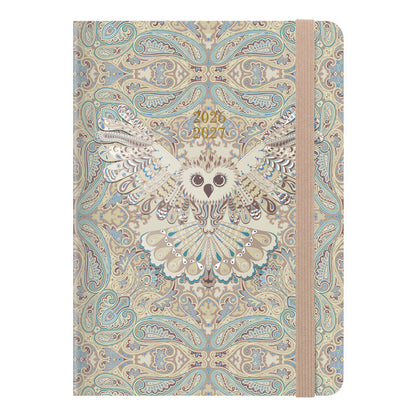 Paisley Academic Weekly Planner, A6, 2026 - 2027 - Multilingual (27-030851, 27-031137, 27-030850, 27-031136)