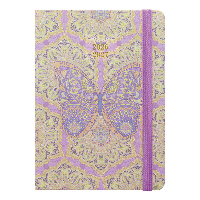 Paisley Academic Weekly Planner, A6, 2026 - 2027 - Multilingual (27-030851, 27-031137, 27-030850, 27-031136)