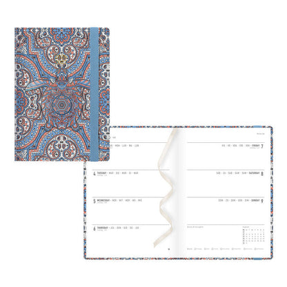 Paisley Academic Weekly Planner, A6, 2026 - 2027 - Multilingual (27-030851, 27-031137, 27-030850, 27-031136)