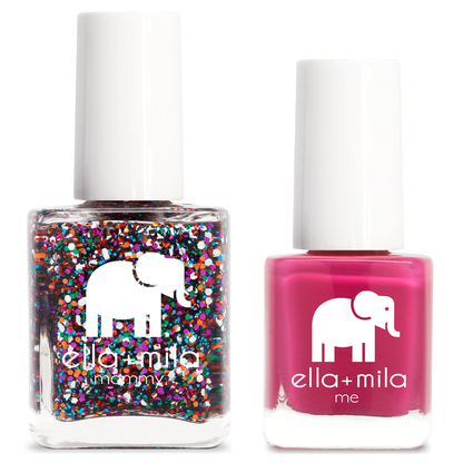 Mommy & Me set: Party in a Bottle and Sweet Tart nail polish bottles – ella+mila