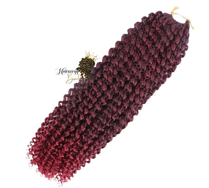 Passion Twist / Water Wave 100% kanekalon crochet Hair for Butterfly locs