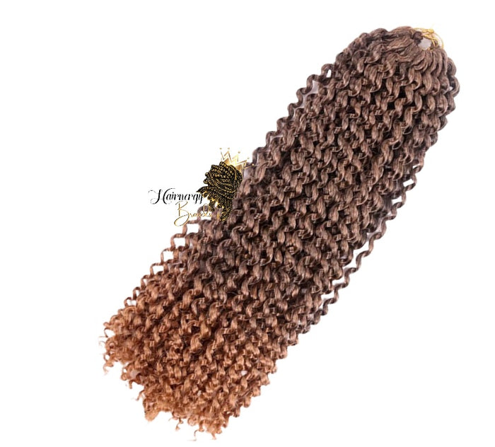 Passion Twist / Water Wave 100% kanekalon crochet Hair for Butterfly locs