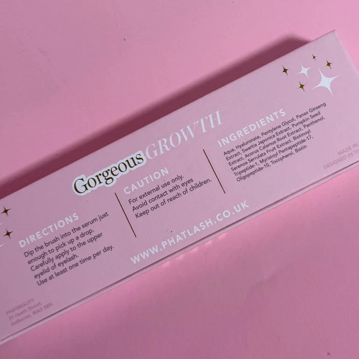 PHATLASH Gorgeous Growth Lash Serum