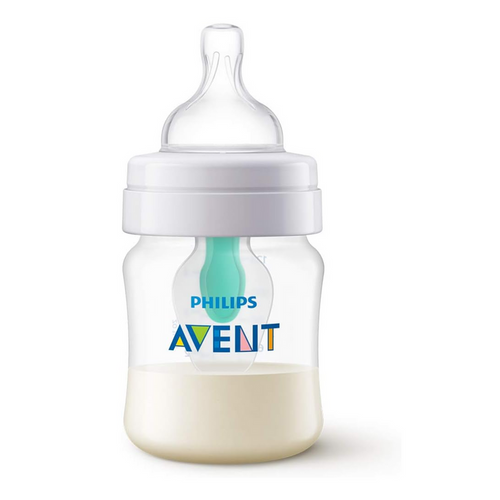Philips Avent Anti-Colic Bottle (125 ml) with AirFree Vent for Reducing Colic Wind and Reflux (A)