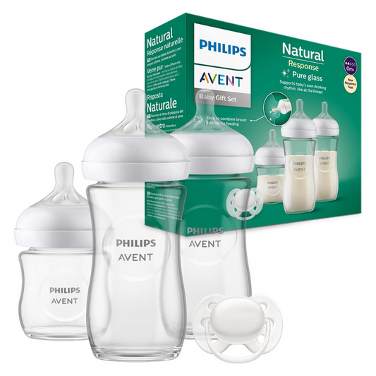 Philips Avent Glass Baby Bottle Newborn Gift Set