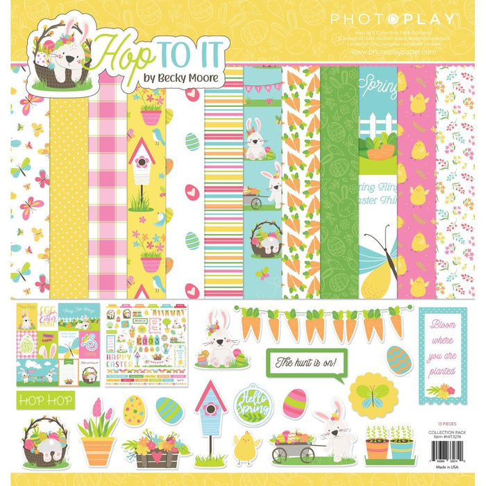 PhotoPlay - Collection Pack 12X12 - Hop To It. Available at Embellish Away located in Bowmanville Ontario Canada.