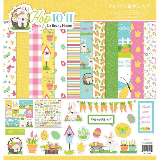 PhotoPlay - Collection Pack 12X12 - Hop To It. Available at Embellish Away located in Bowmanville Ontario Canada.