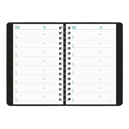 Blueline Plan & Link™ Daily Appointment Book, 2027 - Black C1504W.81-27