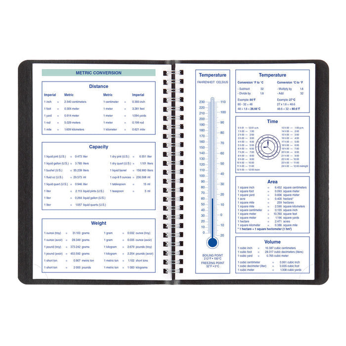 Plan & Link™ Weekly Appointment Book, 2027, Black C5075.81T-27 Blueline