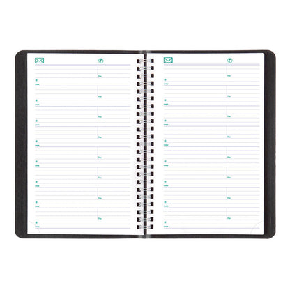 Plan & Link™ Weekly Appointment Book, 2027, Black C5075.81T-27 Blueline